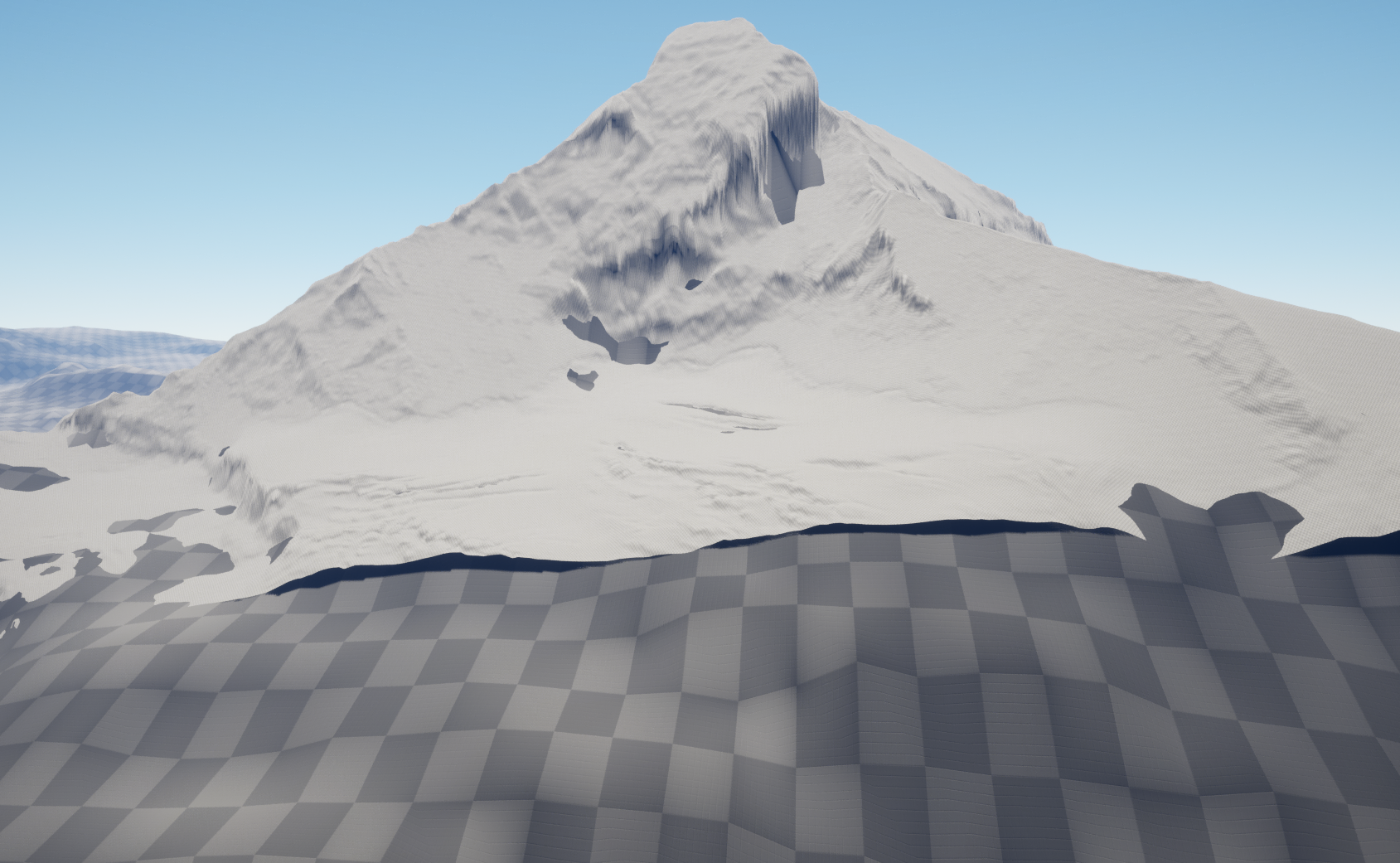 The Matterhorn and L32 landscapes before blending